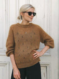 Fortune sweater fra Petiteknit, silk mohair strikkekit Strikkekit PetiteKnit 