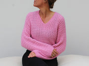 No 16 sweater fra VesterbyCrea, strikkeopskrift Strikkeopskrift VesterbyCrea 