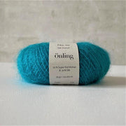 Önling No 10, Silk Mohair garn Garn Önling Mørk tyrkis (3645) 